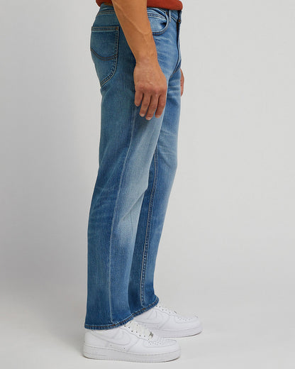 Lee West Relaxed Straight Mens Jeans - Vintage Wear