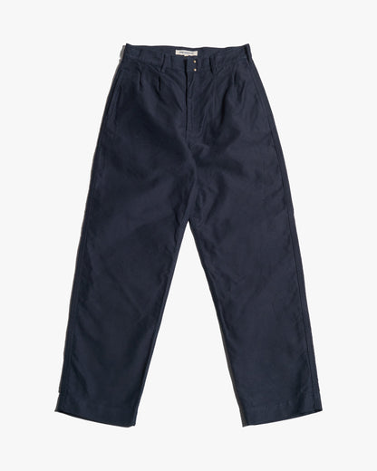 FOB Factory F0543 Heavy Moleskin Regular Fit Trousers - Navy