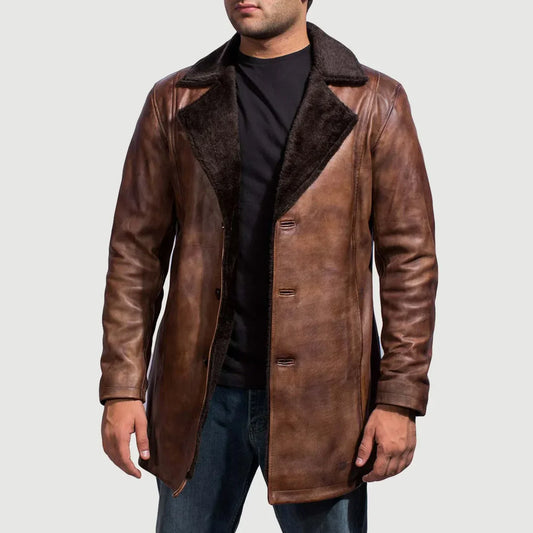 Custom Israelpalacios Leather Coat