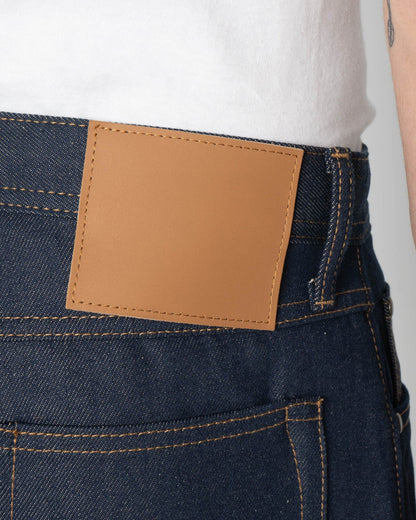 Unbranded UB854 Relaxed Straight Mens Jeans - 13.5oz Vintage Blue Selvedge