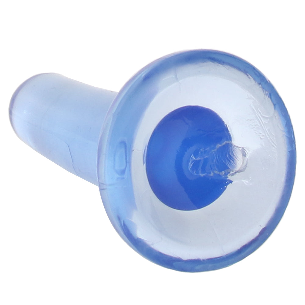 RealRock 5 Inch Straight Dildo in Blue