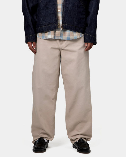 Carhartt WIP Single Knee Pant Relaxed Fit Canvas Trousers - Dusky Beige Stone Canvas | Carhartt WIP Chinos & Non-Denim Pants | JEANSTORE